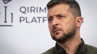 LUkraine se battra quotjusquau boutquot lance Zelensky le Jour de lindépendance [upl. by Neb898]