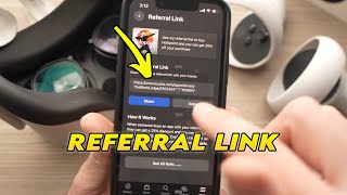 Oculus Meta Quest 2 How to Get Your Referral Link [upl. by Pettifer853]