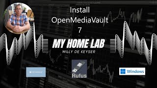 My Home Lab  Install OpenmediaVault 7 [upl. by Sileas]