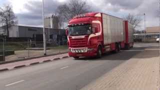 Scania V8 veetransport opent de pijp [upl. by Norre277]