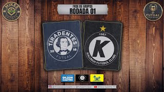 TIRADENTES X KALUNGA FASE DE GRUPOS [upl. by Aehtrod158]