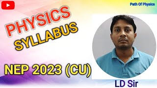 Bsc Physics Honours Syllabus amp booksNEP 2023NewPhysics Honours sem1 [upl. by Anialed521]