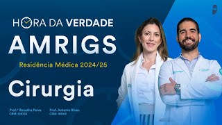 Hora da Verdade Cirurgia AMRIGS Residência Médica 202425 [upl. by Kohn913]