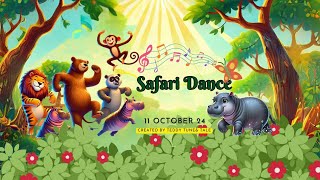 Safari Dance มากระโดด ย่ำเท้า และคำรามไปพร้อมกับสัตว์ต่าง ๆ [upl. by Asseram920]