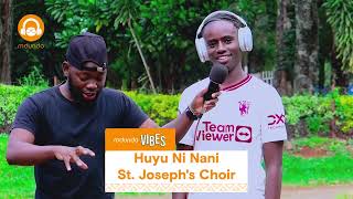 Hilarious Moments As Kenyans Sing Along To Huyu Ni Nani Catholic Song [upl. by Wira]