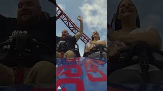 achterbahn facecam redfire viasea turkey istanbul intamin ridereview onride rollercoaster [upl. by Ro]