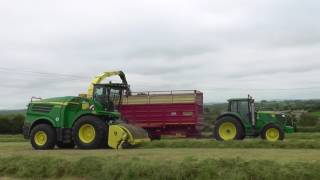 Silage 2017 Pat Murphy Coolmona Agri Services [upl. by Garvey]