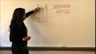 Everyday Math Partial Sums Grade 3 [upl. by Rahas286]