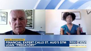 Financial expert calls St Augustines 7M loan predatory [upl. by Enomrej70]