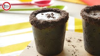 NoBake Oreo Cups with Oreo Shake Recipe By Food Fusion Kids [upl. by Wyck]