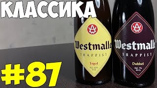 87 Обзор и дегустация пива Westmalle Tripel amp Dubbel бельгийское пиво [upl. by Ametaf]