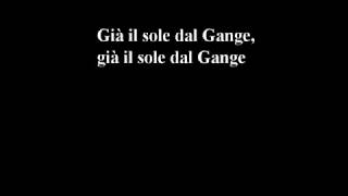 【カラオケ】【字幕】Già il sole dal Gange Bdur 高声【イタリア古典歌曲】 [upl. by O'Grady976]