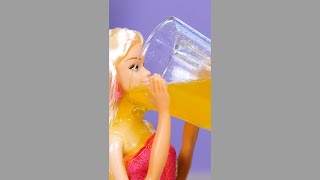 Mini Water Dispenser For Barbie🔥 Shorts [upl. by Gilba]