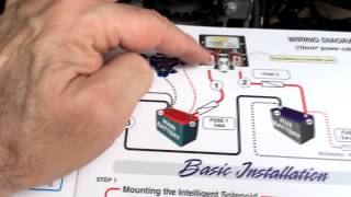 National Luna intelligent solenoid install  cabling batteries together PART 15 [upl. by Martyn]