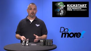 Domore Series PLCs KickStart at AutomationDirect [upl. by Yelyab]