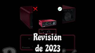 Focusrite Scarlett 2i2 3rd Gen  Reseñas 👍👎 tecnoen1minuto audio focusritescarlett2i2 reseñas [upl. by Hsur701]