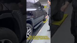 High quality aluminum retractable electric running board side step For Land Rover Defender 110 [upl. by Mott]