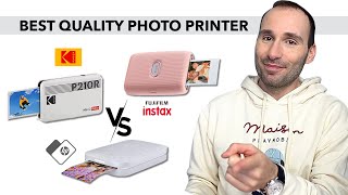 Best Quality Photo Printer  Kodak Mini 2 Retro vs Instax Mini Link vs HP Sprocket ZINK [upl. by Assiralk]