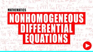 Higher Order NonHomogeneous Differential Equations  Fundamentals of Engineering FE EIT Exam Review [upl. by Neenej]