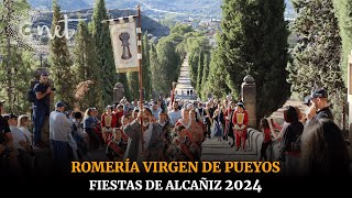 ROMERIA al SANTUARIO de PUEYOS  FIESTAS de ALCAÑIZ 2024 [upl. by Pergrim794]