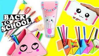 5 oggetti per la scuola fai da te  DIY Back to School [upl. by Greiner]