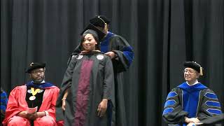 AAMU School of Graduate Studies Masters Hooding Ceremony [upl. by Ahsinelg]