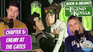 RETURN TO ZAOFU  Legend of Korra Book 4 Reaction  Chapter 5 quotEnemy at the Gatequot [upl. by Jonell340]