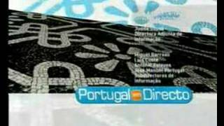 RTP1  Portugal em Directo closing titles [upl. by Gainor653]