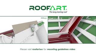 Mounting guidelines for RoofArt metal tile and rainwater system  TEASER [upl. by Eilesor946]