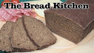 German Pumpernickel Recipe in The Bread Kitchen [upl. by Ynnij]