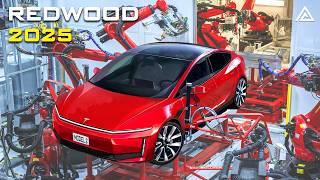 Elon Musk Announces Tesla Model 2 Redwood 2025 Production Plan—Detail About 2456K Affordable EV [upl. by Wohlen]