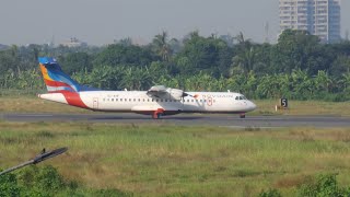 Novo Air off to Hazrat Shahjalal International Airport Dhaka [upl. by Ebonee]