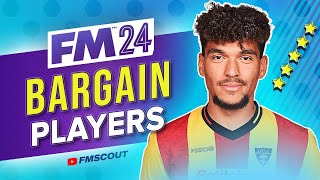 The BEST FM24 Bargain Players  Football Manager 2024 Best Players [upl. by Ettezoj892]