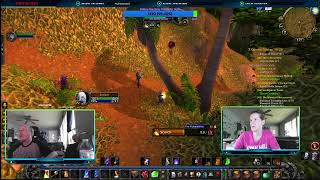 Couple plays Classic World of Warcraft Time to enjoy some casual leveling in Azeroth [upl. by Anasus]