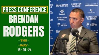 I thought they forgot my name  An emotional Rodgers admits he lapped up fans singing his song [upl. by Rosina719]