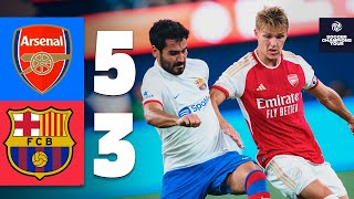 💥 HIGHLIGHTS I ARSENAL 53 BARÇA 💥 [upl. by Annyrb834]