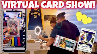 SELLING SPORTS CARDS ONLINE VIRTUAL CARD SHOW [upl. by Gans]