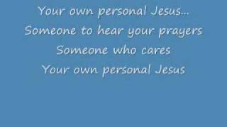 Marilyn Manson Personal Jesus w lyrics [upl. by Alodee]