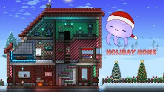 Holiday Home  Terraria Speedbuild [upl. by Enitsahc]