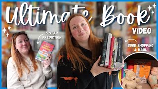 The ULTIMATE Book Video 🖤 Book Shopping Hauls amp Reading MY Most Anticipated Book of 2024 [upl. by Con30]