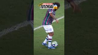 Marcelo🇧🇷pass tutorial😱football soccer skills tutorial marcelo shorts viral [upl. by Llij728]