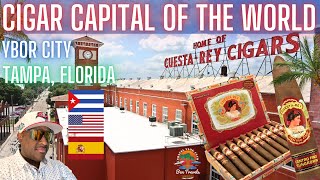 Exploring Ybor City and The Oldest Cigar Factory In Tampa Florida  JC Newman Cigar Company 🌴 [upl. by Hairehcaz]