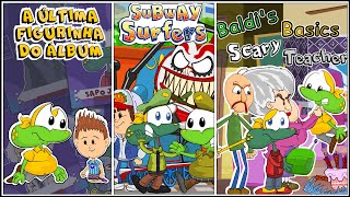 Sapo Brothers S03Ep07 A Última Figurinha do Álbum Subway Surfers Baldys e ScaryTeatcher [upl. by Cuttie432]