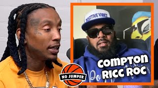 Bricc Baby Responds To Compton Ricc Roc Saying He Would DP Him [upl. by Ahseinar]