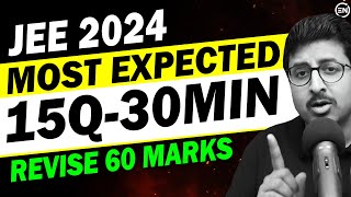 JEE 2024  NTAs 15 Most Repeated Questions Part 2  Revise 60 Marks in 30min  Eduniti  Mohit Sir [upl. by Hrutkay]