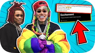 6ix9ine TAKES SHOTS At Trippie Redd  Location EXPOSED [upl. by Relyuc150]