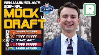 Reacting to Benjamin Solaks The Ringer 2024 NFL Mock Draft 10  Falcons get their QB [upl. by Nylazor213]