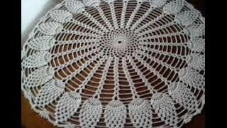 CARPETA DE 18 PIÑAS PARTE 1 CROCHET [upl. by Tuckie54]