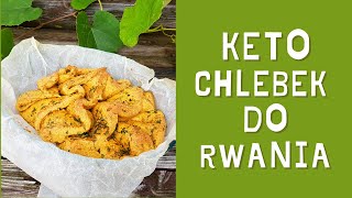 KETO CHLEBEK ZIOŁOWY DO RWANIA  Bardzo smaczny [upl. by Robinet901]