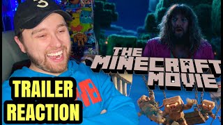 A Minecraft Movie Teaser Trailer Reaction [upl. by Anirehtac]